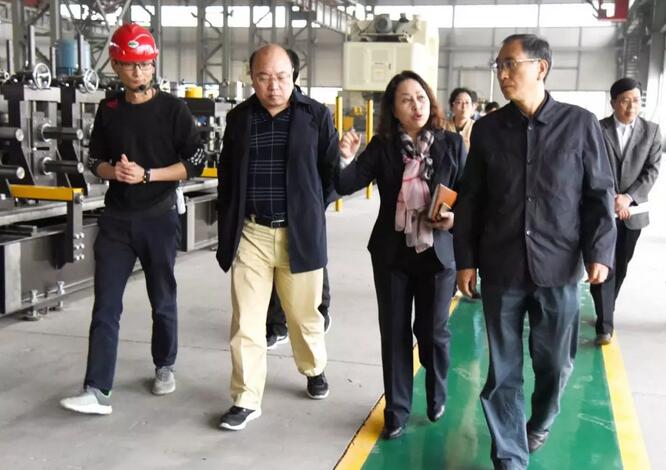 省发改委支安宇副主任莅临sa36沙龙国际官方平台天丰考察调研01